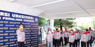 Kontingan POPDA Banjar 2021 dilepas Saidi Mansyur