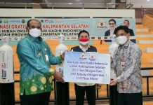 Lawan Covid 19, Kadin bantu Kalsel 200 tabung oksigen