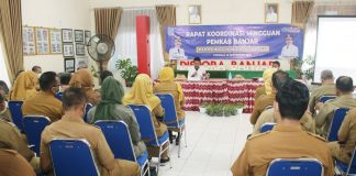 Hadapi ancaman badai lanina, Bupati Banjar ingatkan instansi terkait berkoordinasi dengan BMKG