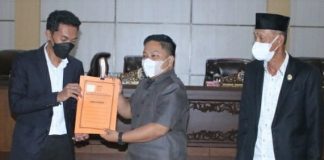 DPRD Kabupaten setujui raperda Perubahan APBD 2021 menjadi Perda