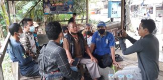 Puluhan anggota TAGANA Banjar, keluhkan belum dibayarkannya uang insentif mereka