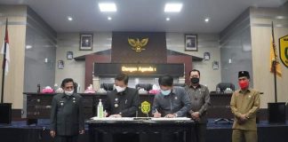 Raperda RTRW dan PERUMDA PAL akhirnya disahkan