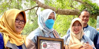 Bayi Bekantan di SRB Pulau Curiak diberi nama Amel Junior