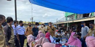 Vaksinasi covid 19 di Banjarmasin, Disdagin sasar 8 pasar tradisional