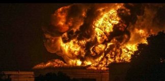 BMKG ungkap sambaran petir sebelum tangki Kilang Cilacap terbakar