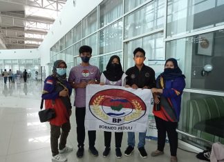 Dukung atlet Panjat Tebing Banjar berlaga di Aceh, Borneo Peduli serahkan tiket pesawat