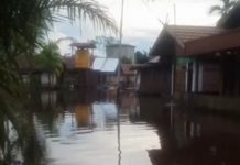 Banjir Cempaga Kotawingun mulai surut, sebagian warga mulai menempati rumahnya