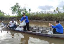 Ikut lestarikan sumber daya hayati, walikota Ibnu Sina tabur ribuan bibit Patin