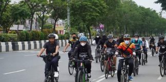 Bersama 7 kota lainnya di Indonesia, Banjarmasin terima penghargaan sebagai kota ramah sepeda