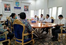 Tim Balai Sungai temui bupati Banjar Saidi Mansyur, mereka akui sedang membahas proyek bendungan