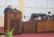 Wakil Bupati Habib Idrus Al-Habsyie, hadiri rapat paripurna DPRD Kabupaten Banjar