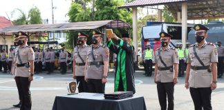 Empat pejabat utama di Polres Barito Kuala berganti