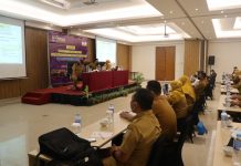 Asisten Administrasi Umum Siti Mahmudah, buka acara kegiatan APRB dan SAKIP