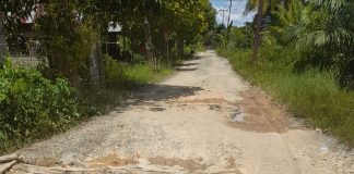 3 tahun diusulkan, perbaikan jalan kabupaten di Desa Pantang Raya belum juga direalisasikan