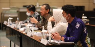Bupati Banjar Saidi Mansyur sampaikan RDTR Kota Martapura dalam rakor lintas sektor