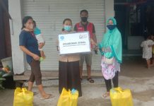 GK2I bagikan ratusan paket sembako gratis untuk warga kurang mampu