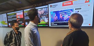 MoU pembangunan sarana informasi videotrone di Martapura diteken bupati Banjar