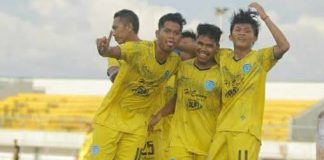Gol Syahroni, bawa kemenangan Persemar Martapura atas Alesha FC Makassar