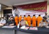 Selama Ops jaran intan 2022, Polres Batola amankan puluhan sepeda motor dan 6 pelaku kejahatan lainnya