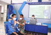 PDAM Intan Banjar laksanakan kegiatan vaksinasi dosis ketiga dan vaksin untuk anak