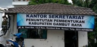 Panitia Gambut Raya, pertanyaan pernyataan Ketua DPRD Kabupaten Banjar