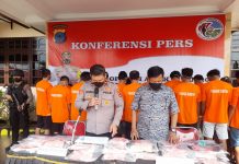 Selama Operasi Antik Intan 2022, Polres Batola ungkap kasus peredaran narkoba