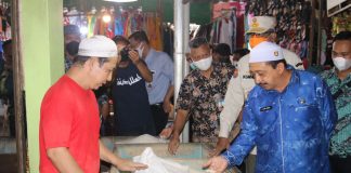 Wakil Bupati Habib Idrus Al Habsyie, pantau harga kebutuhan pokok di Martapura