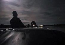 Usai melakukan Safari Ramadhan ke Kuripan, speed boat Wabup Batola mogok di Sungai Barito