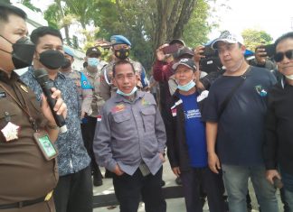 Sampaikan aspirasi, LSM minta kejaksaan telisilik anggaran perumahan anggota DPRD Balangan
