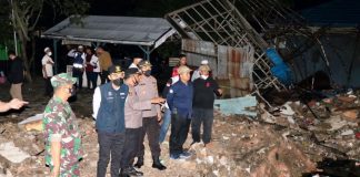 Bupati Banjar bersama Forkopimda pantau arus mudik lebaran 1443 H