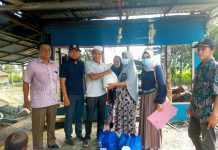 Warga korban kebakaran Desa Tatah Jaruju dapat bantuan