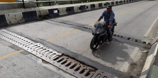 Expantion Joint Jembatan Barito di Batola, rawan hilang