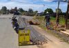5 tahun ambruknya jembatan Mandastana, kini dibangun lagi
