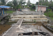 Warga pertanyakan kelanjutan pengerjaan proyek Jembatan Handil Baru