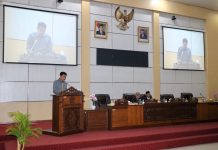 Saidi Mansyur sampaikan nota penjelasan raperda penyertaan modal PT AMIB