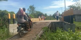 Warga minta kontraktor Jembatan Kuin Basar, pengerjaan opret jembatan dilanjutkan