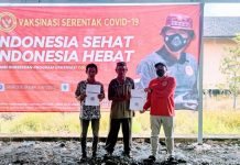 Sukseskan program vaksinasi serentak, BIN Daerah Kalsel gelar vaksinasi di Alalak