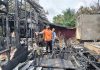 Sabtu pagi, api hanguskan 5 rumah warga Desa Berangas Batola