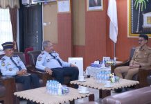 Bahas perkembangan anak, Kepala LPKA Kelas I Martapura berkunjung ke rumah dinas Bupati Banjar