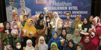 Bangun kemitraan, UMKM Kabupaten Banjar gandeng Alfamart