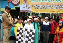 Gubernur H.Sahbirin Noor lepas peserta lomba Islami di PP Hidayatullah