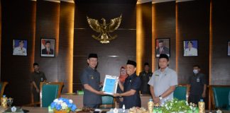 Wakil Bupati Rahmadian Noor sampaikan pengantar rancangan KUA dan PPAS APBD Batola 2023