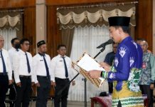 Bupati Saidi Mansyur melantik 148 ASN untuk jabatan administratif dan pengawas