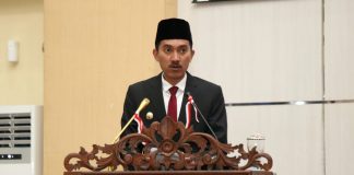 Bupati Banjar hadiri rapat paripurna istimewa HUT Kabupaten Banjar ke 72