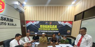 Perkara pencurian kotak wakaf Masjid Nurul Islam Tamban diselesaikan melalui restorative justice