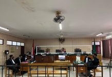 Majelis hakim PN Banjarmasin vonis 1 tahun penjara terdakwa Mahesa