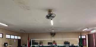 Majelis hakim PN Banjarmasin vonis 1 tahun penjara terdakwa Mahesa