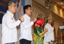 Bupati Saidi Mansyur membuka kegiatan verifikasi desa stop buang air besar sembarangan