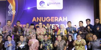 Media Center DKISP Banjar raih penghargaan Anugerah Media Center dari Kementerian Kominfo RI