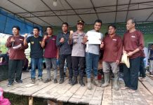 Arul juara I Lomba memancing Haruan Desa Limamar
